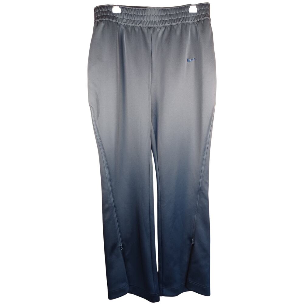 Nike Sportswear Mid-Rise Zip Flared Pants Black Obsidian Women's XL FN1889-010